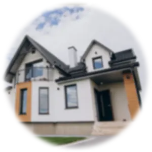 Family with New Home