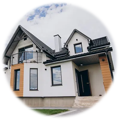 Family with New Home